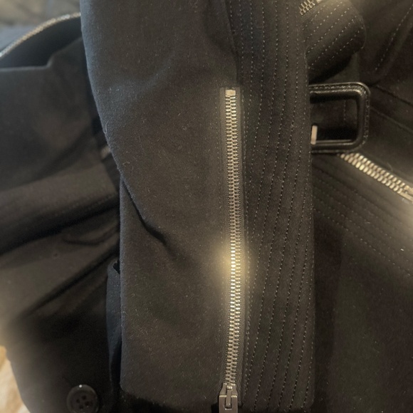 Burberry London wool black coat size 4 - Picture 8 of 8